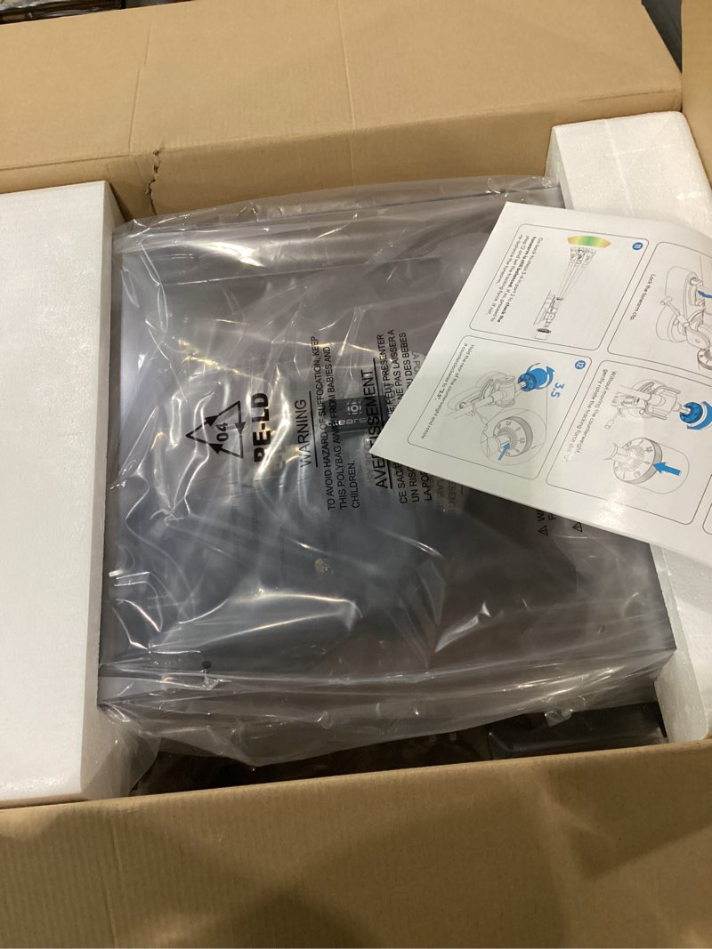 Condition photo showing New/Like New for ONE-Q All-in-one Vinyl Record Player with Bluetooth 5.4, HiFi Turntable Built-in Speakers, Phono Preamp, AT-3600L Cartridge, 33/45 RPM, Auto Off Walnut