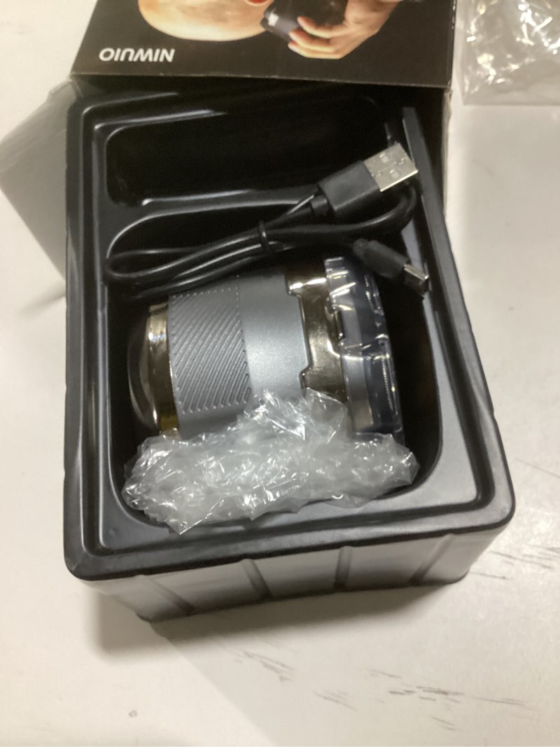 Condition photo showing Good Condition for Head Shaver for Bald Men: 7D Electric Bald Razor - Waterproof Wet Dry Shaving - Professional Grooming Kit for Balder with Type-C Charge - Detachable Head Shavers for Scalp/Face/Beard Black & Silver