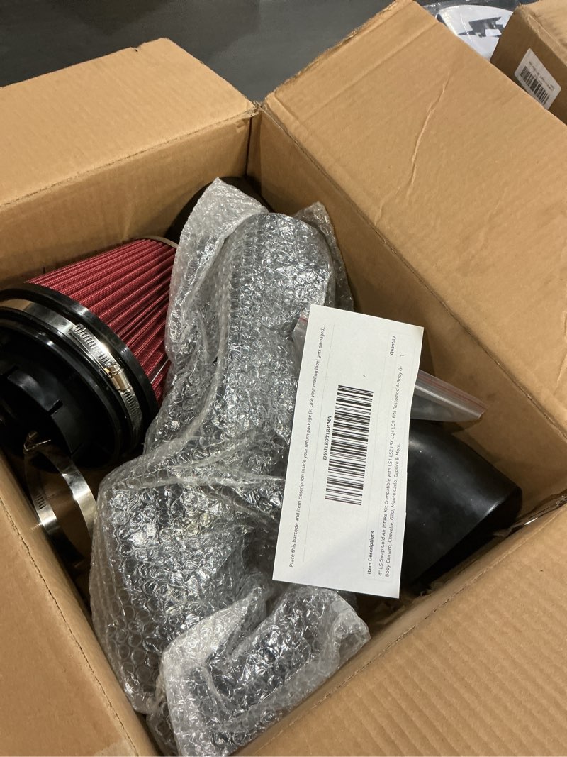 Condition photo showing Good Condition for 4'' LS Swap Cold Air Intake Kit Compatible with LS1 LS2 LSX LQ4 LQ9. Fits Restomod A-Body G-Body Camaro, Chevelle, GTO, Monte Carlo, Caprice & More.