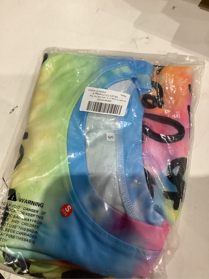 Condition photo showing New/Like New for MAIHUN Women Teacher Life Shirt Teacher Gift Short Sleeve Shirts It s a Beautiful Day for Learning T-Shirt Medium Tiedye-firstday