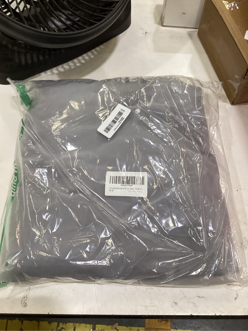 Condition photo showing Good Condition for grounding sheets queen deep pocket 12% silver fiber and 88% organic cotton, fitted earth grounded bed sheets for improved sleep (deep grey, queen - 60"x80"x15") deep grey queen