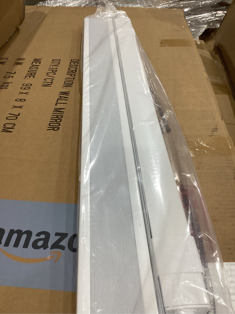 Condition photo showing Good Condition for blindsavenue cordless cellular honeycomb shade, light filtering blinds for indoor window, thermal insulation shades for home, noise reduction, color: white, size: 35" w x 48" h