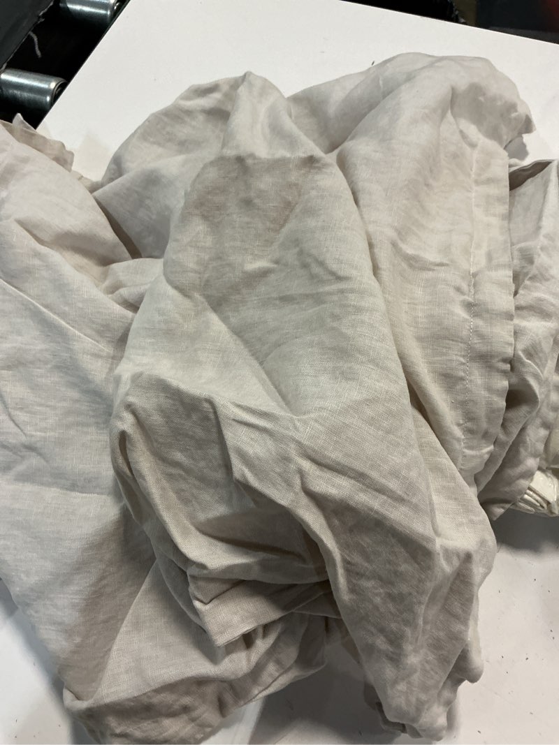Condition photo showing Good Condition for quince european linen euro sham natural