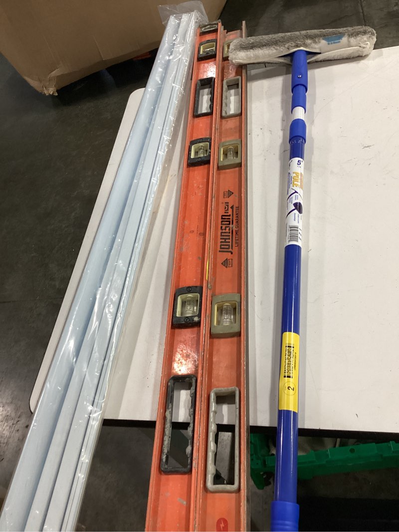 Condition photo showing As Is for assorted small tools, screws,latches, and home 