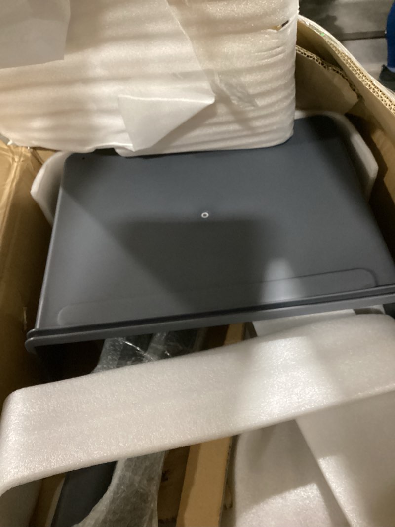 Condition photo showing Good Condition for ECR4Kids Cave Open Front Desk with Plastic Book Box, Classroom Furniture, Maple/Black