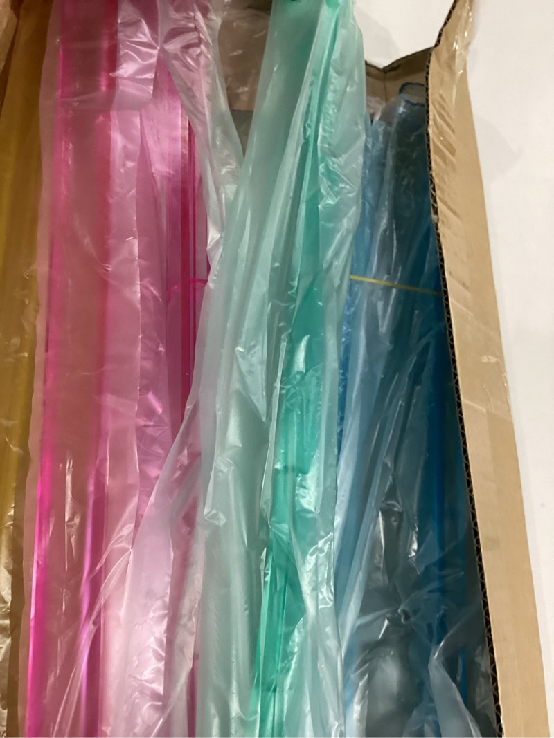 Condition photo showing Good Condition for Mahjong Racks with Pushers, Clear Acrylic American Majiang Tile Racks, Enhanced Mah Jongg Tile Holders Set of 4 with 3 Goldern Dics (Colors)