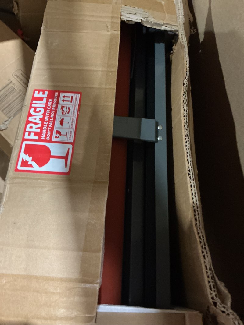 Condition photo showing As Is for vevor 51 inch cold laminator machine 10mm manual vinyl photo film cold laminator hand crank pressure cold roll laminator(51inch)