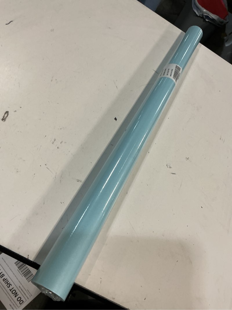 Condition photo showing New/Like New for RUSPEPA Light Sky Blue Gift Wrapping Paper - 81.5 Sq Ft-Solid Color Pearly-Shiny Silk Paper Perfect for Wedding, Birthday, Christmas, Baby Shower, Bridal Shower, Easter -30Inch X 32.8Feet Blue 30" x 32.8'
