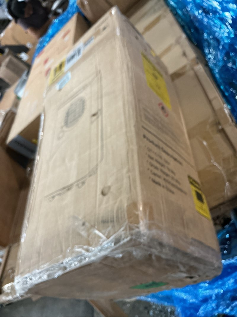 Condition photo showing As Is for portable air conditioners 16000 btu 6-in-1 smart ac unit with wifi app for large rooms up to 750 sq. ft., quiet 45db sleep mode 24h, child lock, dehumidifier fan, perfect for home
