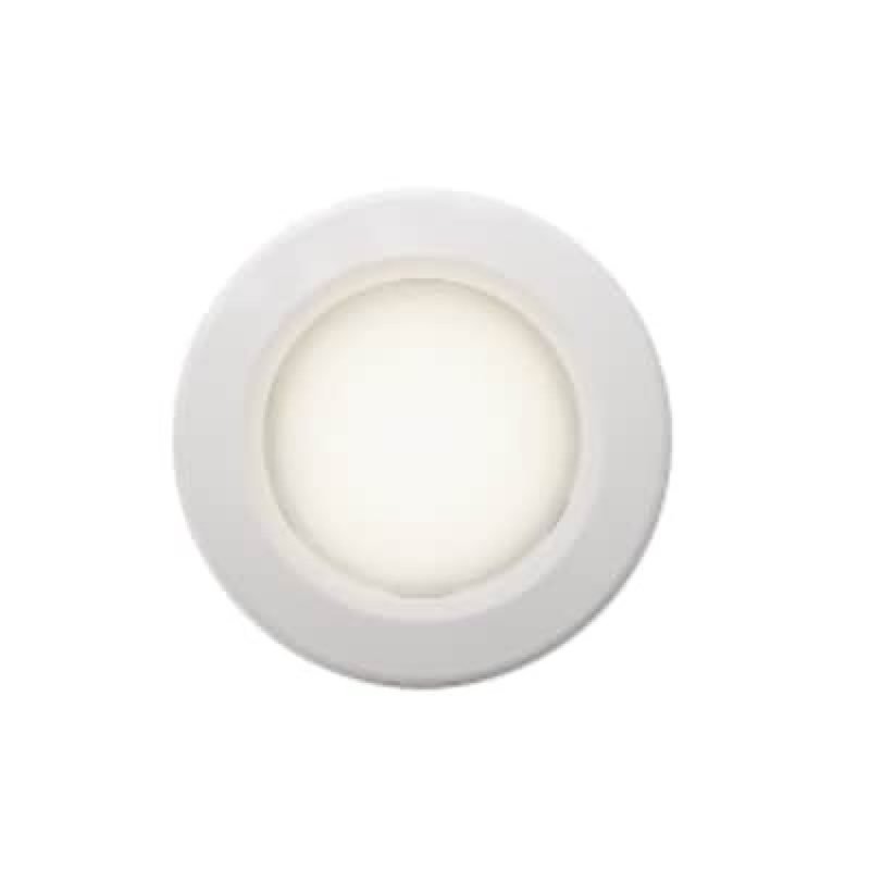 Project Source LED Puck Light 5 -Pack 2.6-in Battery LED Under Cabinet Puck Light