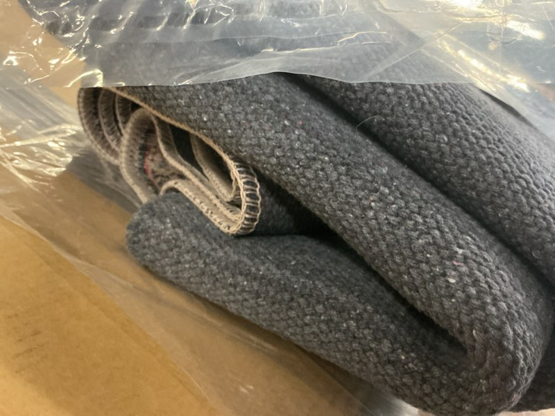 Condition photo showing New/Like New for loloi amber lewis georgie collection ger-01 red/navy 5'-0" x 7'-6", .19" pile height, area rug red / navy 7'6" x 5' (rectangular)