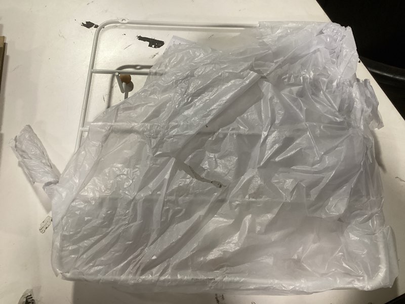 Condition photo showing Good Condition for Umbra Estique Over The Door Coat Rack & Multi-Use Organizer, for Coats, Bags, Hats & More, White/Natural White/Natural Large