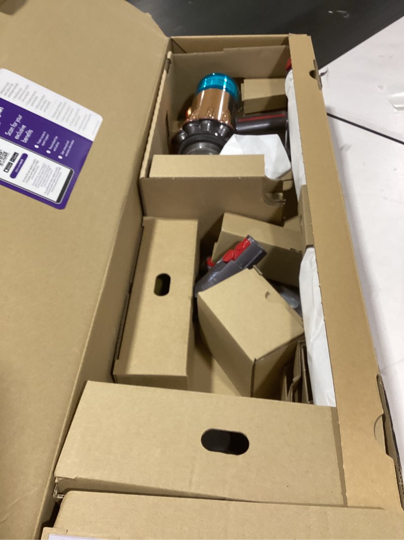 Condition photo showing New/Like New for Dyson V15 Detect Plus Cordless Vacuum, Illumination Reveals dust, 240AW, 3 Power Modes, Up to 60 Minutes,² Deep Cleans Hard Floors and Carpets, Detangles pet Hair, Converts to Handheld