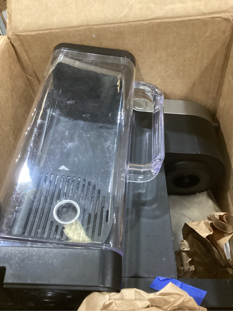 Condition photo showing As Is for keurig k-supreme single serve k-cup pod coffee maker, multistream technology, 4 brew sizes, 66oz dual-position removable reservoir, black black coffee maker