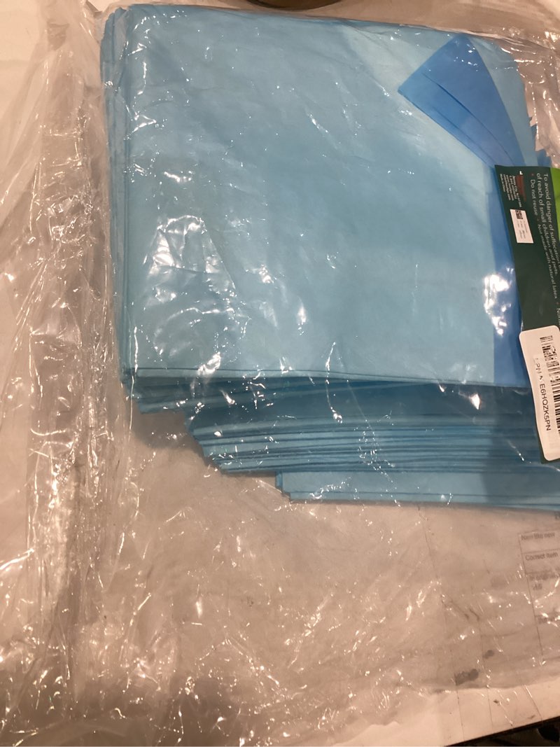 Condition photo showing Good Condition for healqu disposable underpads - incontinence bed chux pads for adults, kids, elderly, and pets - fluid and urine bed protection - large, super absorbent fluff and polymer (24x36 case of 150) 24x36" box of 150
