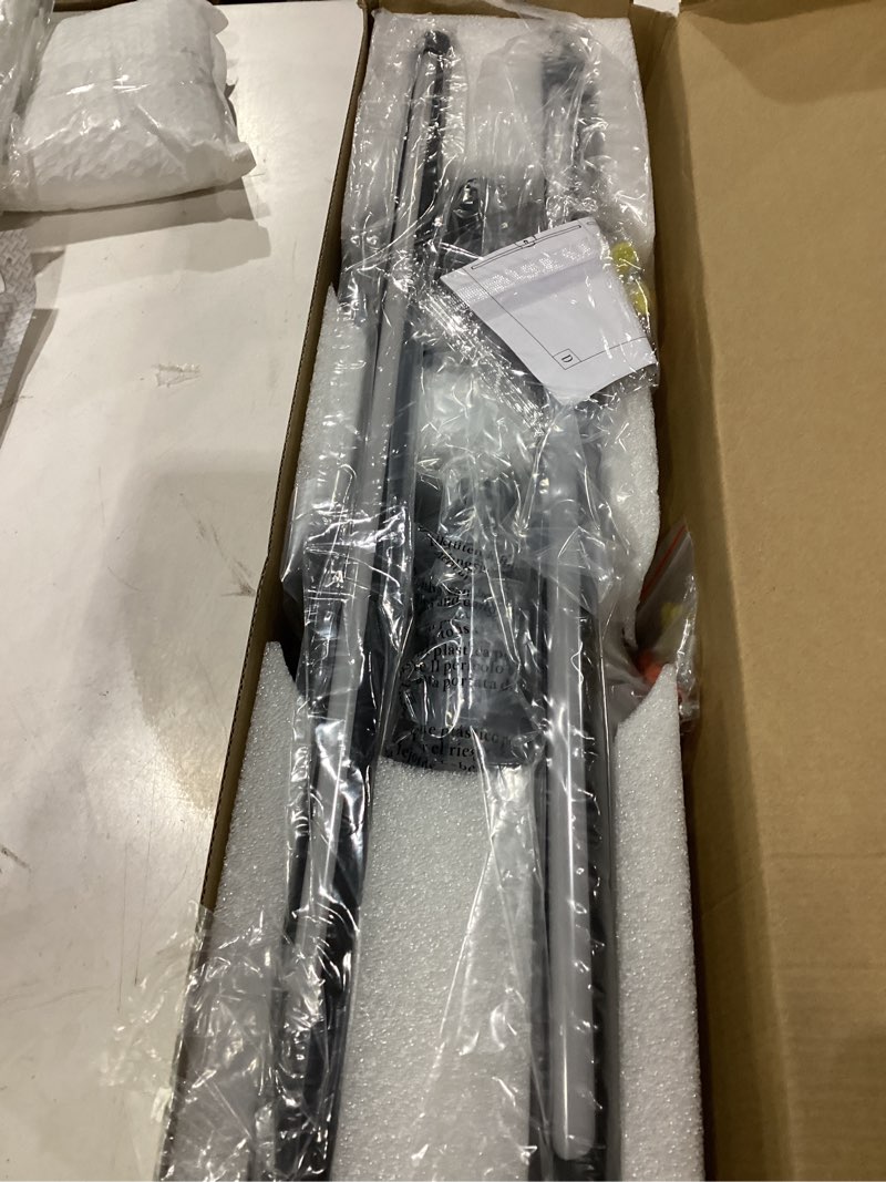 Condition photo showing Good Condition for modern wall sconces set of two 3000k 40in hardwired black bathroom sconce vanity light bar 360° rotate warm light for bedroom bathroom