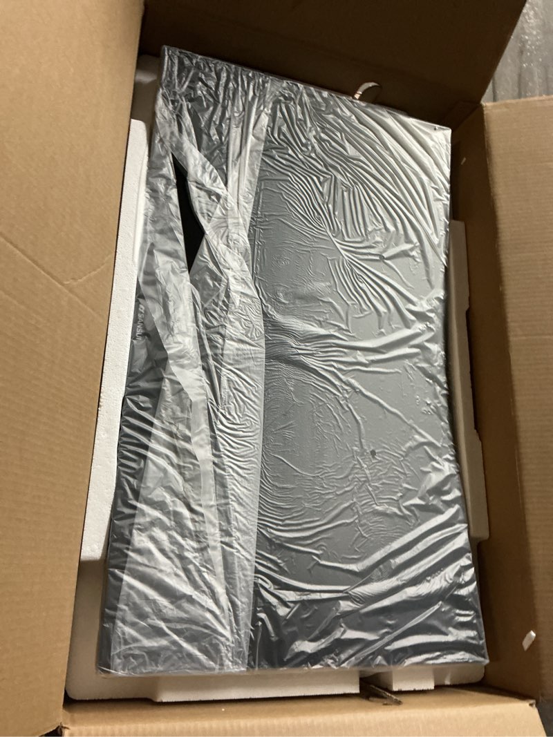 Condition photo showing As Is for SANSUI 32 Inch Curved 240Hz Gaming Monitor High Refresh Rate, FHD 1080P Gaming PC Monitor HDMI DP1.4, Curved 1500R, 1Ms MPRT, HDR,Metal Stand,VESA Compatible(DP Cable Incl.) 32in 240Hz Curved Gaming FHD 32in 240Hz Curved Gaming FHD