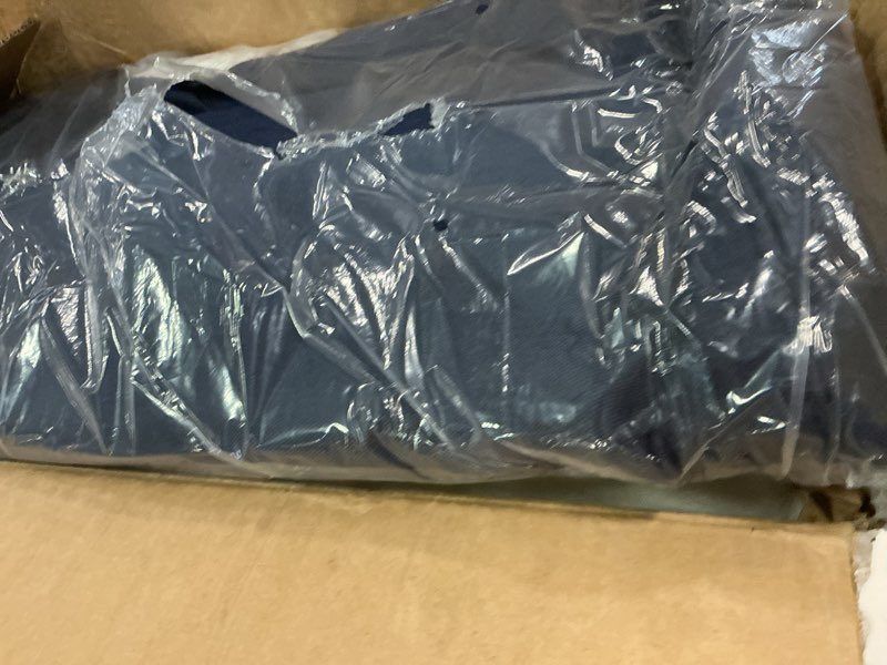 Condition photo showing Good Condition for 23.5x25 inch Outdoor/Indoor Deep Seat Patio Cushions Set of 2 Deep Seat Bottom Resilient Foam Filling Water Repellent Stain-Resistant UV Resistant Weather Resistant Midnight Midnight Water-repellent 23.5"x25"x5.1" 2sets