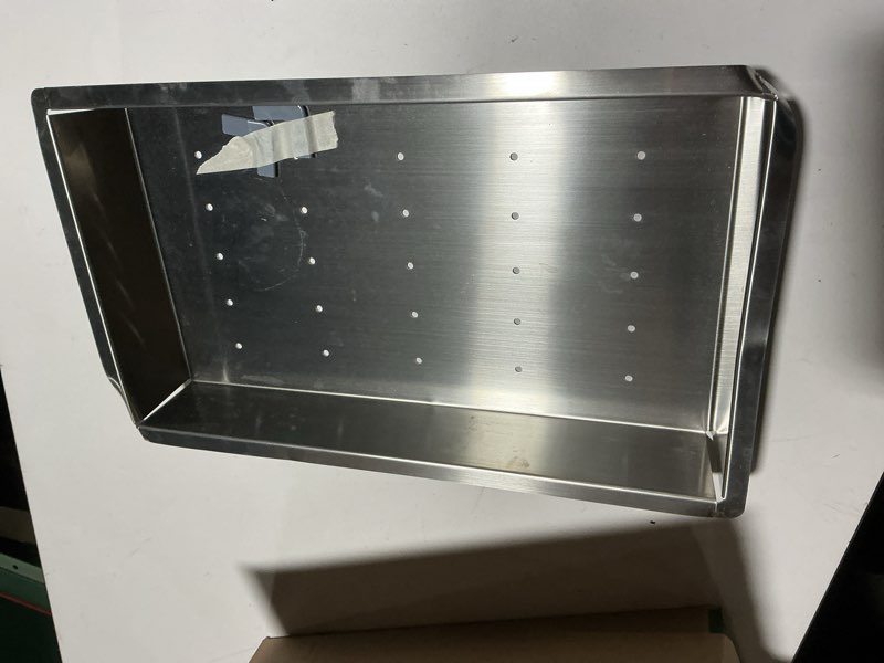 Condition photo showing As Is for starstar 18" stainless steel colander for kitchen sink