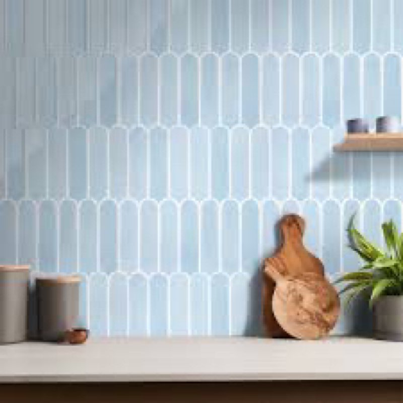 fish scale peel and stick backsplash tiles - thicker design 12"x12"(set of 10)