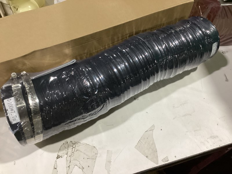 Condition photo showing New/Like New for Flexible 4 Inch Aluminum vent hose - Corrosion Resistant, Lightweight, Durable HVAC/Plumbing pipe for HVAC Systems, Plumbing, HVAC Ductwork (4 in x 25 FT)