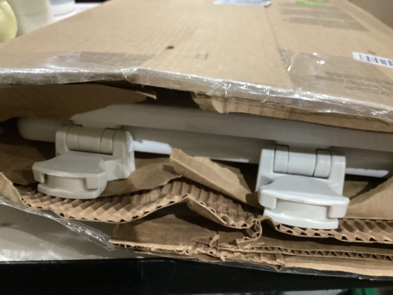 Condition photo showing New/Like New for Bemis 1500EC 390 Lift-Off Wood Elongated Toilet Seat, Cotton White (Pack of 1)