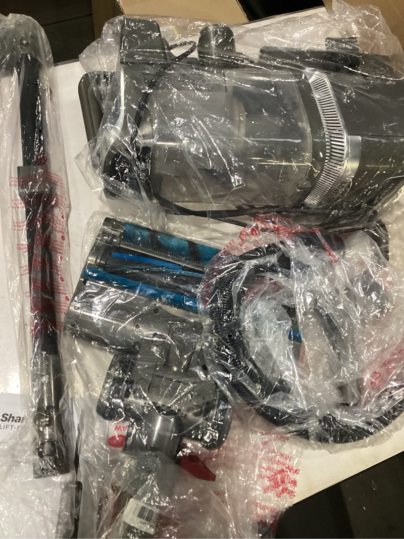 Condition photo showing As Is for *incomplete* Shark | Upright Vacuum Cleaner for Home | Rotator Lift-Away | No Hair Wrap | HEPA Filter | Lightweight Bagless Vacuum for Pet Hair | LED Headlights For Carpets & Hardwood Floors | Silver | LA502 Rotator Lift-Away w/Duo Clean