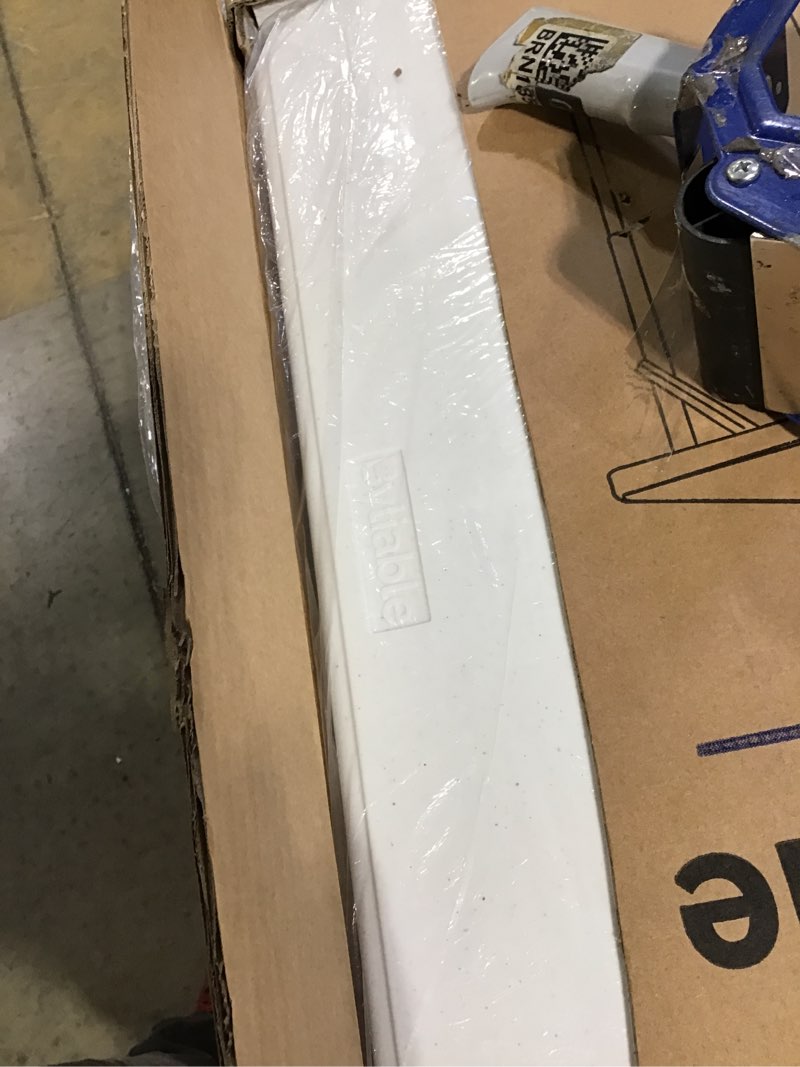 Byliable Folding Table 4 Foot Portable Heavy Duty Plastic Fold-in-Half Utility Table Small Indoor Ou