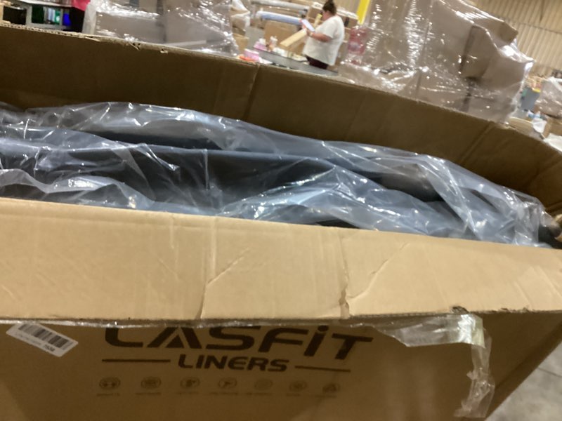 Condition photo showing Good Condition for lasfit floor mats 2019-2026 for chevy silverado/gmc sierra 1500, 2020-2026 2500hd 3500hd, crew cab only/bench seat (only fit with rear under-seat storage, but not fit 2nd row plastic storage) bench seat/crew cab/with rear storage 2019-2026