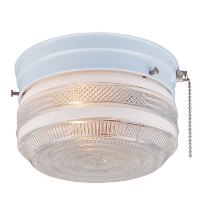 500+ bought last week project source 6.75-in white indoor 1 -light flush mount light with clear glass