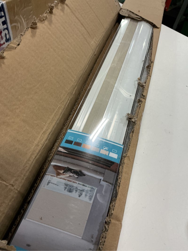 Condition photo showing Good Condition for MYshade Blackout Cordless Cellular Shades Honeycomb Shades for Indoor Windows Room Darkening Blinds for Home Office Pull Down Window Shades Easy to Install 41 inch Wide, H72 White Pleated Shades White 41"W x 72"H