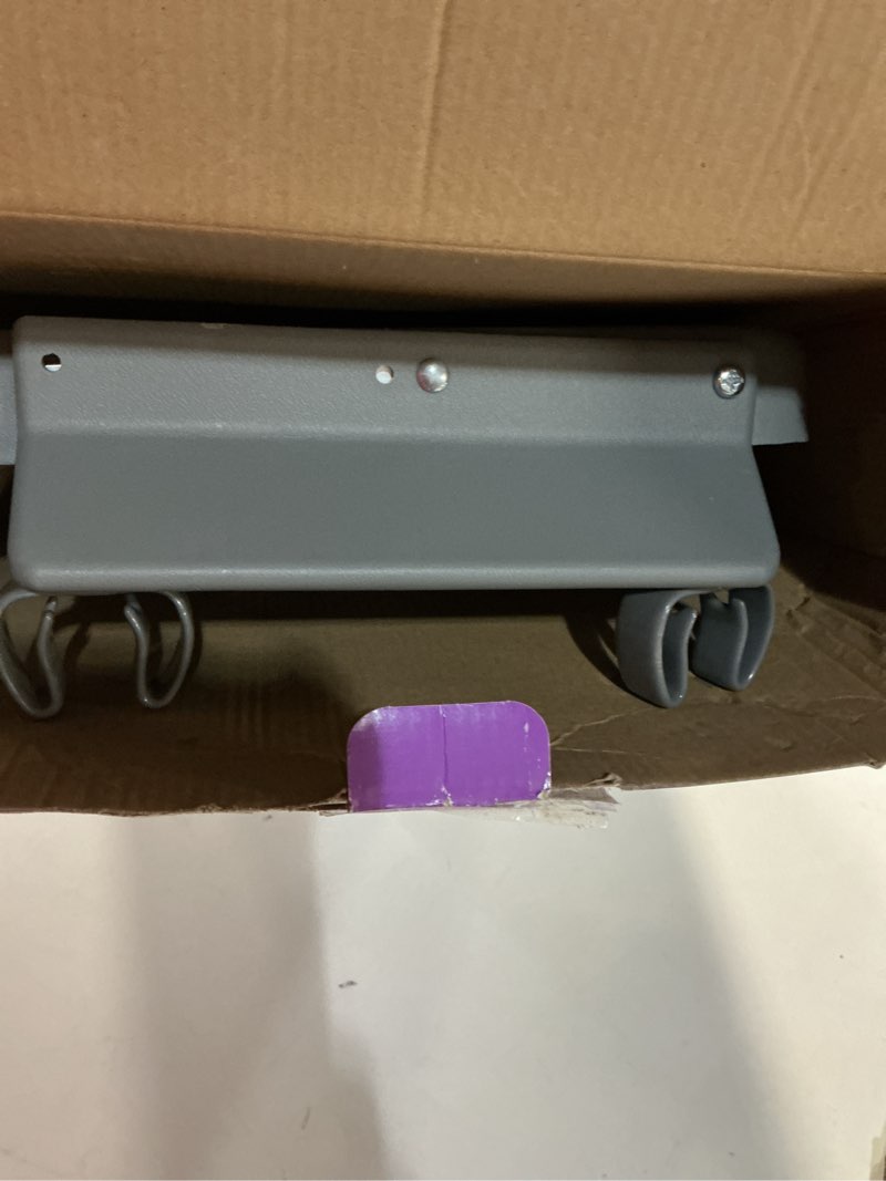 Condition photo showing As Is for DMI Walker Tray  Rollator Tray  Mobility and Walker Accessory Tray Table Fits Most Standard Walkers  Folding with Two Cup Holders and Tool Free Assembly  16 x 11.8