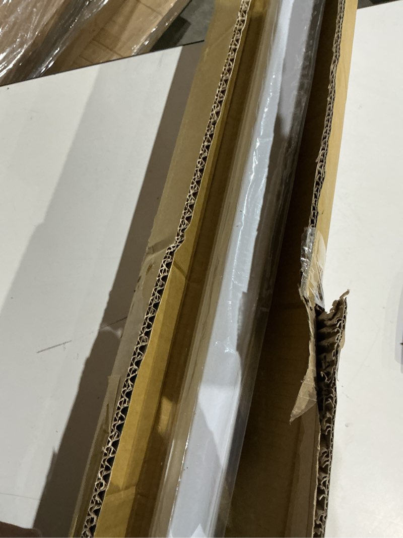 Condition photo showing Good Condition for lazblinds cordless cellular shades, no tools no drill light filtering honeycomb shades pleated blinds for windows, 46'' w x 48'' h, white light filtering-white 46'' w x 48'' h
