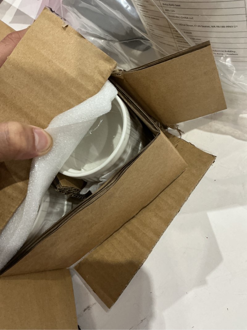 Condition photo showing Good Condition for le tauci sauce cups 2 oz, small dipping bowls, mini ceramic ramekins souffle dishes, sauce dip bowls for charcuterie boards, microwave & oven safe, set of 6, white 2 oz white