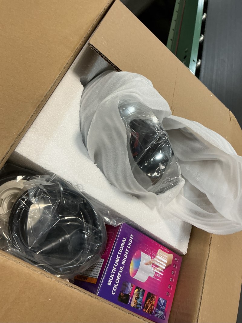 Condition photo showing Good Condition for Battery Operated Pendant Lights Set Of Two,10000 MAh Rechargeable Hanging Light Over 50 Hours Battery Life,RGB Dimmable Battery Operated Chandelier With Remote For Bedroom Living Room Not Hardwired Black