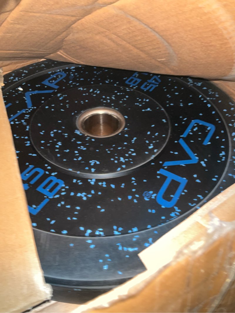 Condition photo showing As Is for Bumper plate