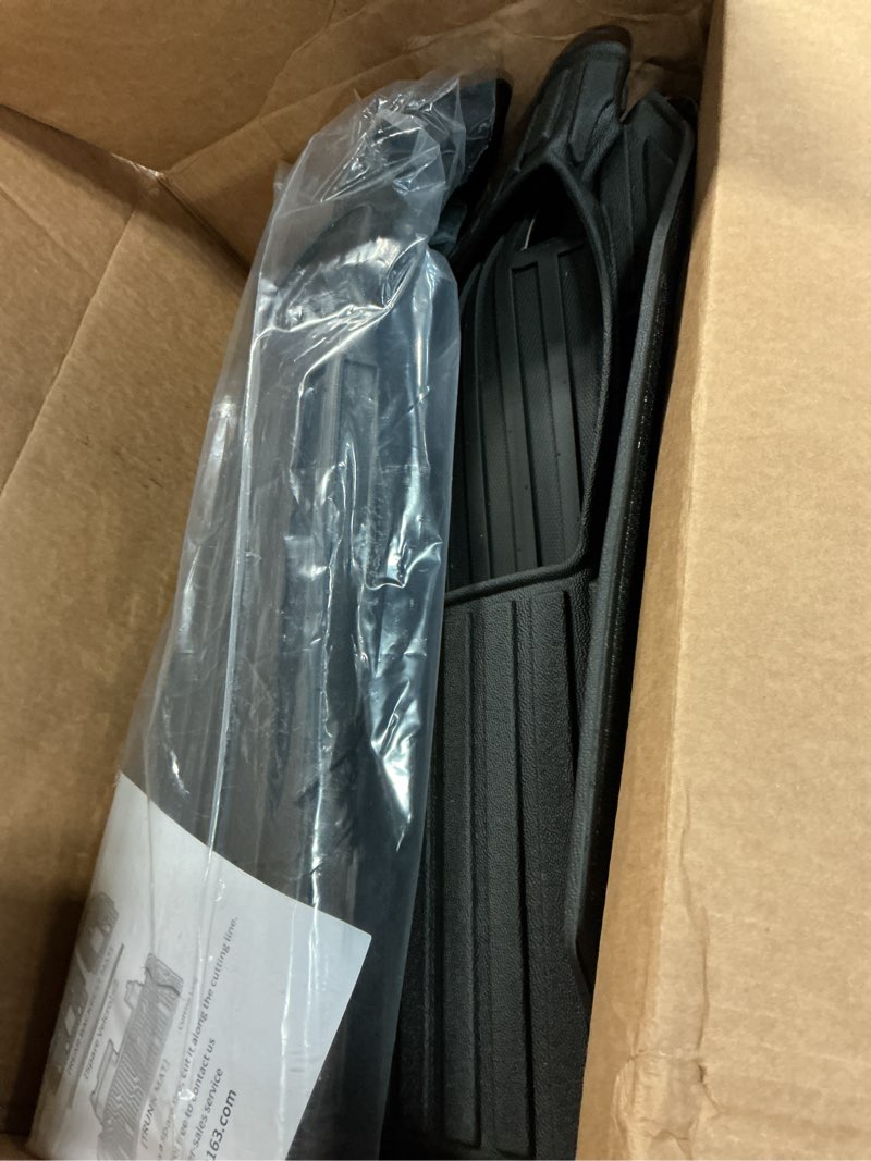 Condition photo showing Good Condition for Cargo Mat Compatible with Toyota Sienna 2021-2025 7&8 Seat Trunk Mat & Backrest Liner TPE Cargo Liner 3rd Row Back Seat Cover Replacement for 2021 2022 2023 2024 2025 Toyota Sienna Accessories