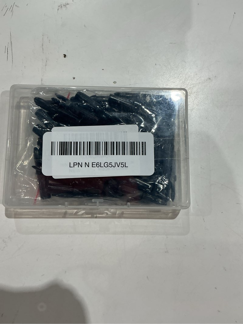 Condition photo showing Good Condition for tribound arrow nocks .244” inside diameter 50 pack 6.2mm plastic inserts for arrows .244” to .246” black