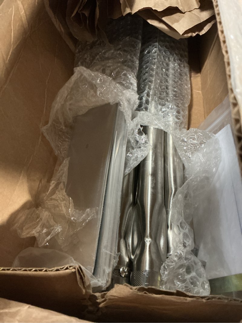 Condition photo showing Good Condition for hisencn grill parts replacement for weber spirit e310, spirit 700, genesis silver/platinum b c, weber 900 (with side control knobs), 7508 stainless steel burner 28 1/8" and 7537 flavorizer bar 22 1/2" 28 1/8 inch+22 1/2" inch for weber spirit 300 with side control
