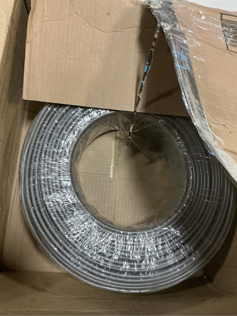 Condition photo showing New/Like New for 14/3 UF-B Wire - 250FT 100% Pure Copper 14AWG 3 Connector Direct Burial Electrical Cable 14 Gauge for Underground Feeder Wet or Corrosive Locations Indoor & Outdoor etc 250FT 14AWG/3