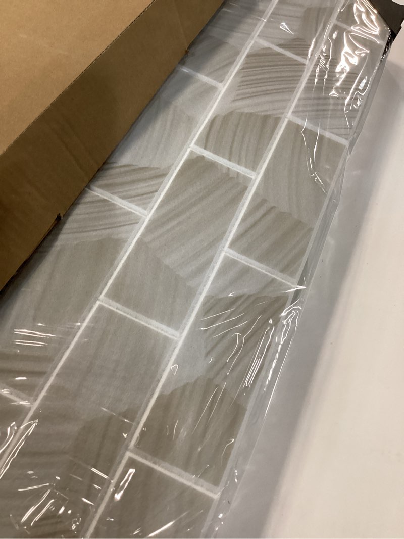 Condition photo showing New/Like New for 6-Pack Acoustic Panels, 6-Piece 24" X 24" High Density Sound Absorbing Panels for Walls, Sound Absorbing Wall Art Panels, Brick Pattern Sound Absorbing Panels for Home, Studio, Office Decor 24×24 inches Weathered Fields