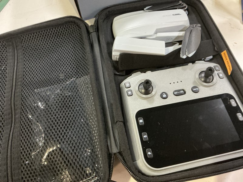 Condition photo showing Good Condition for gps drone with eis 4k camera, rc drones with 4.5 inch hd screen on controller, auto return, 3 batteries for 90 min flight time, 3280 ft long control range transmission, circle fly and follow me mode, foldable quadcopter for beginner, under 249g