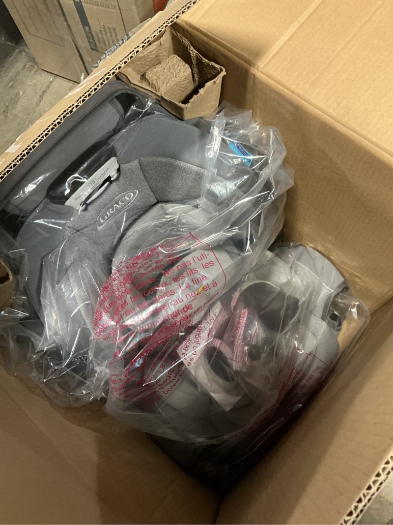 Condition photo showing Good Condition for graco 4ever dlx 4-in-1 car seat, charlie| infant to toddler car seat, with 10 years of use | rear-facing, forward-facing and booster modes | safe, comfortable and convenient 4-in-1 dlx charlie 2.0