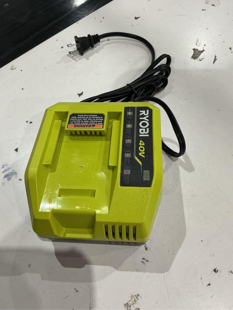 Condition photo showing Good Condition for ryobi 40v lithium-ion fast charger