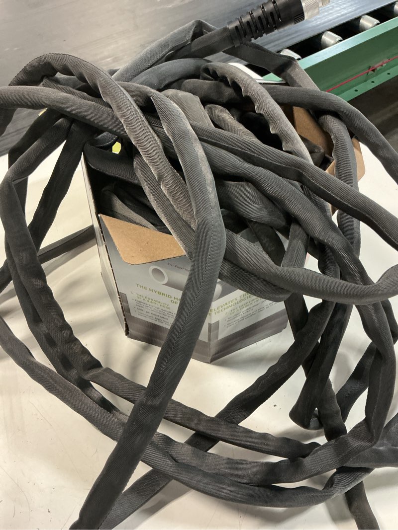 Condition photo showing As Is for teknor apex zero-g 5/8 in. d x 100 ft. l heavy duty commercial grade garden hose