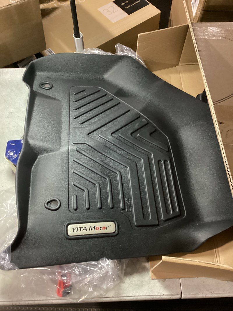 Condition photo showing New/Like New for YITAMOTOR Floor Mats for Ford Expedition 2018-2024 7-Seater (Not for Max Model), Custom Fit All Weather TPE Mat, 18-24 Ford Expedition 7 Seats Accessories Floor Liners Full Set, Backrest & Cargo Liner 2018-2024 Ford Expedition(7 Seater)| Combo Set with Backrest Mat