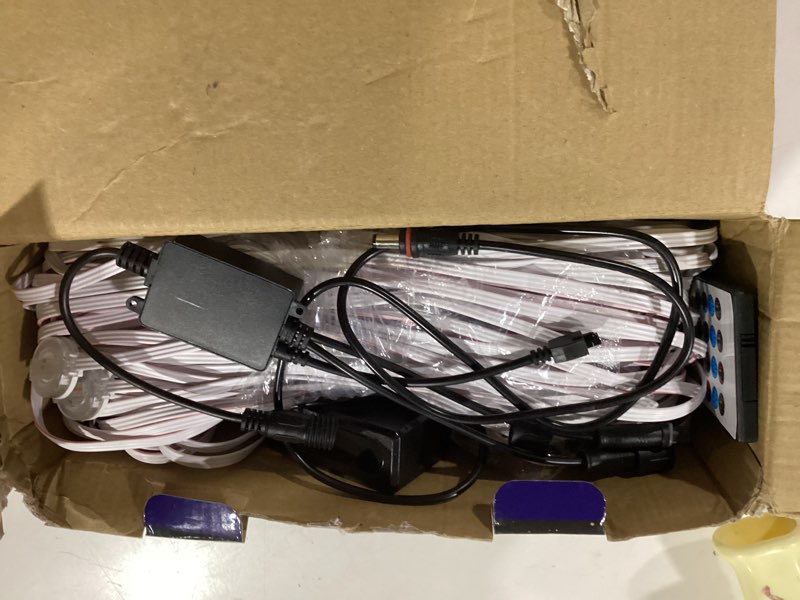 Condition photo showing Good Condition for XINKAITE 300ft Permanent Outdoor Lights for House, 2025 Eave Lighting with App/Remote Control, IP67 Waterproof smartlight for Christmas, Halloween, Holiday, Party, Daily(2 Rolls 150FT)