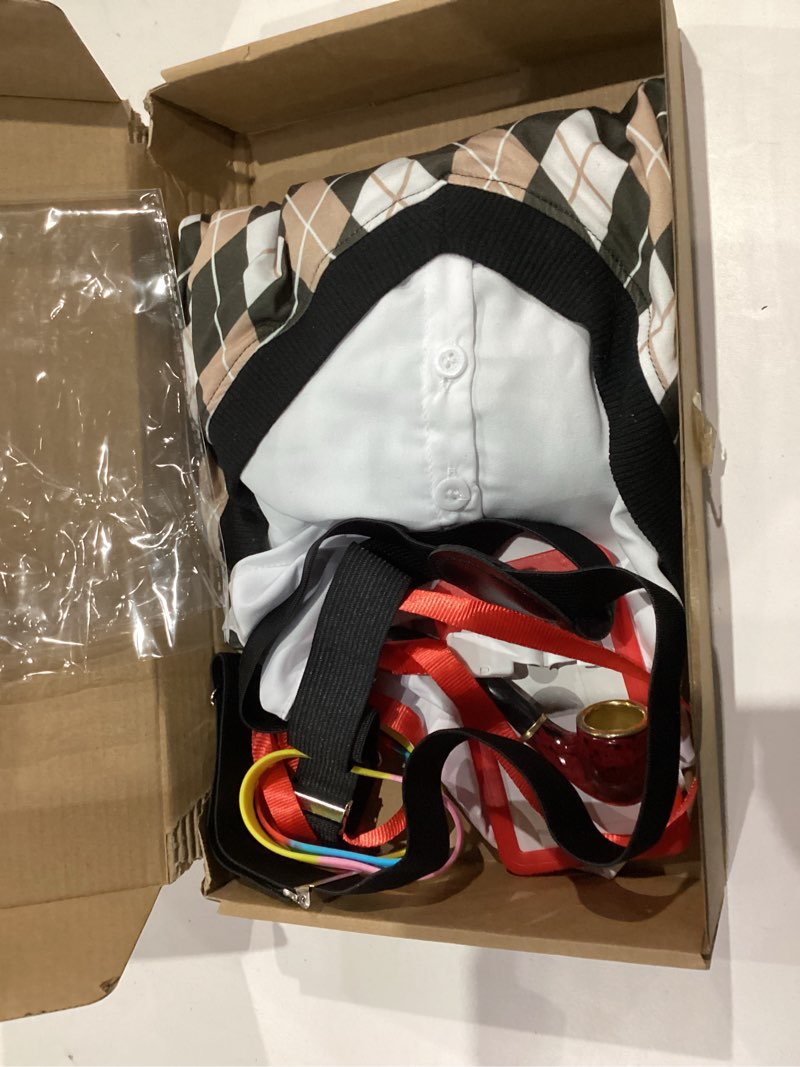 Condition photo showing Good Condition for WooWee 100 Days of School Costume for Boys, Old Man Costume for Kids, 100th Day of School Dress Up Brown Small: 5-7 Y