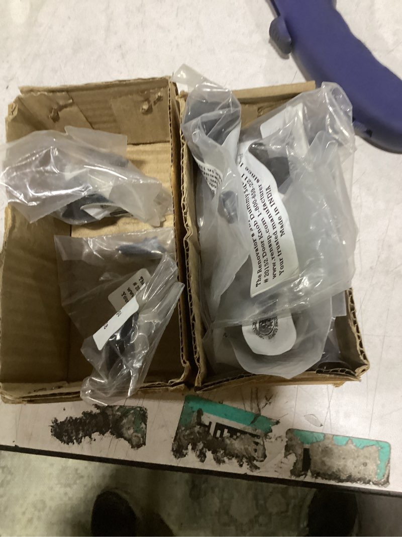 Condition photo showing Good Condition for renovators supply manufacturing dummy door knob spindle 1 in. dummy door handle spindle with mounting hardware pack of 10