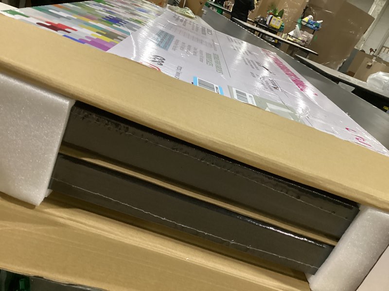 Condition photo showing New/Like New for umiacoustics 2 pcs acoustic panel, 47.2" x 23.6" x 2" fiberglass sound proof wall panels, sound absorbing panels for studios, office, home theater. black 47.2" x 23.6"-2pcs black